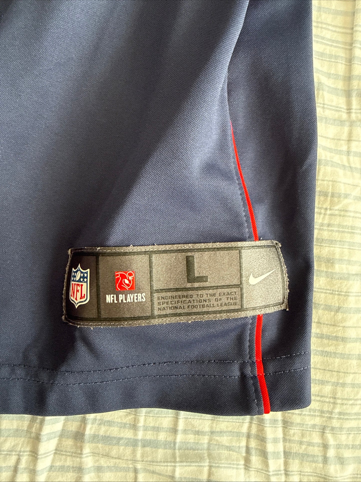 Men's Nike Julian Edelman #11 NE Patriots Vapor Limited NFL Jersey Sz L - RARE