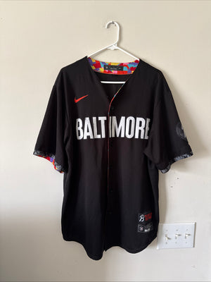 Men's Nike Cedric Mullins #31 Baltimore Orioles City Connect Jersey Sz XL - RARE