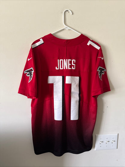 Men’s Nike Julio Jones #11 Atlanta Falcons Red Fade Vapor Lmtd Jersey Sz L RARE