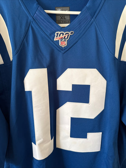 Men's Nike Andrew Luck #12 Indianapolis Colts NFL 100 Lmtd Jersey Sz XL - RARE