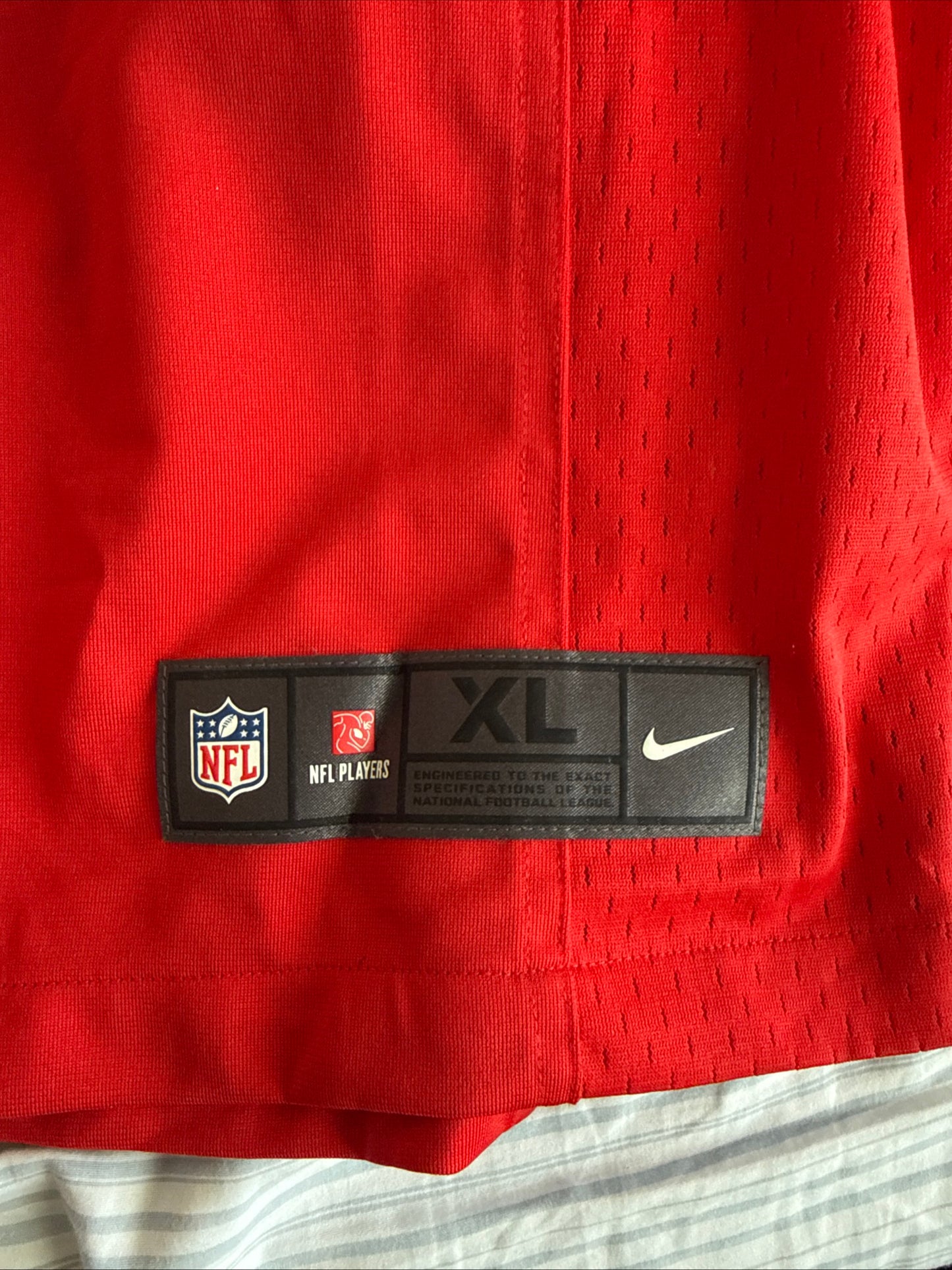 MEN’S NIKE ALEX SMITH #11 KANSAS CITY CHIEFS LIMITED NFL JERSEY SZ XL - RARE