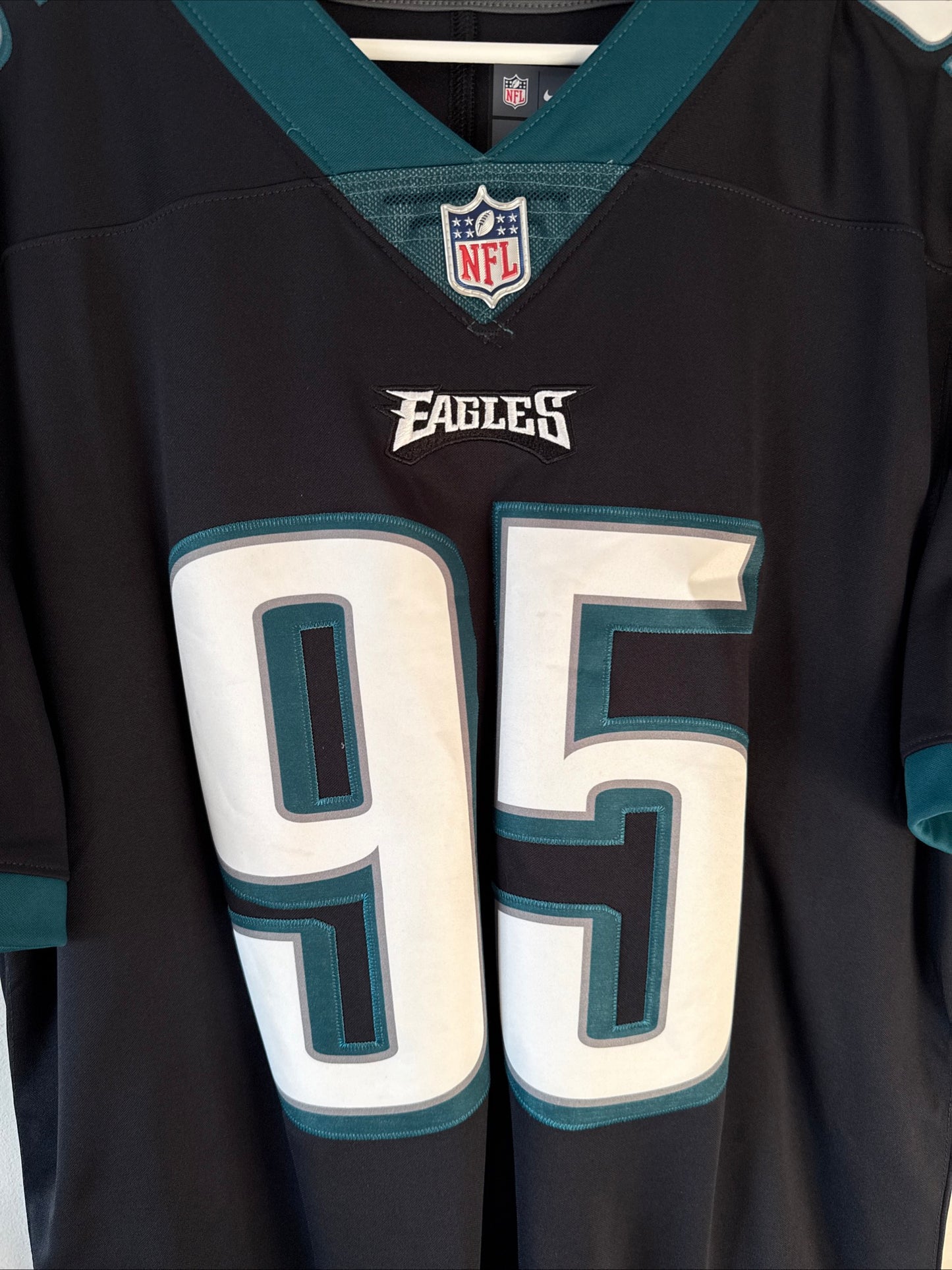 Men’s Nike Mychal Kendricks #95 Philadelphia Eagles Vapor Lmtd Jersey Sz L RARE