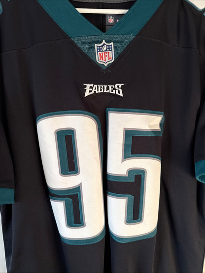 Men’s Nike Mychal Kendricks #95 Philadelphia Eagles Vapor Lmtd Jersey Sz L RARE