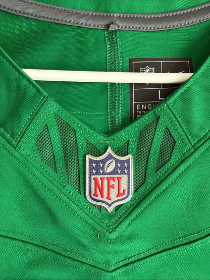 Men’s Nike AJ Brown #11 Philadelphia Eagles Vapor Lmtd Jersey Sz L - Kelly Green