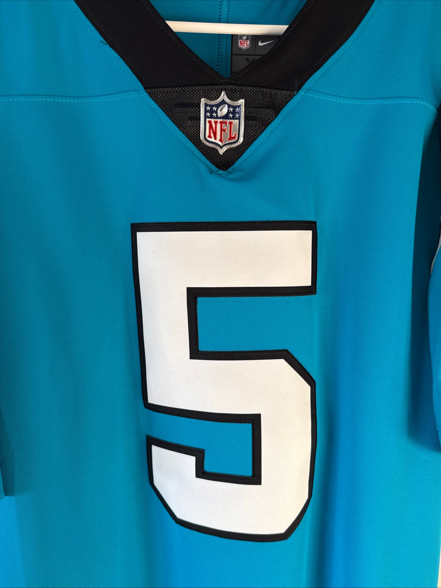 Men’s Nike Teddy Bridgewater #5 Carolina Panthers Vapor Lmtd Jersey Sz XL RARE