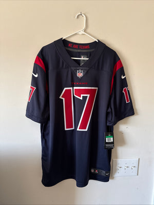 Men's Nike Brock Osweiler #17 Houston Texans Color Rush Vapor Lmtd Jersey Sz XL