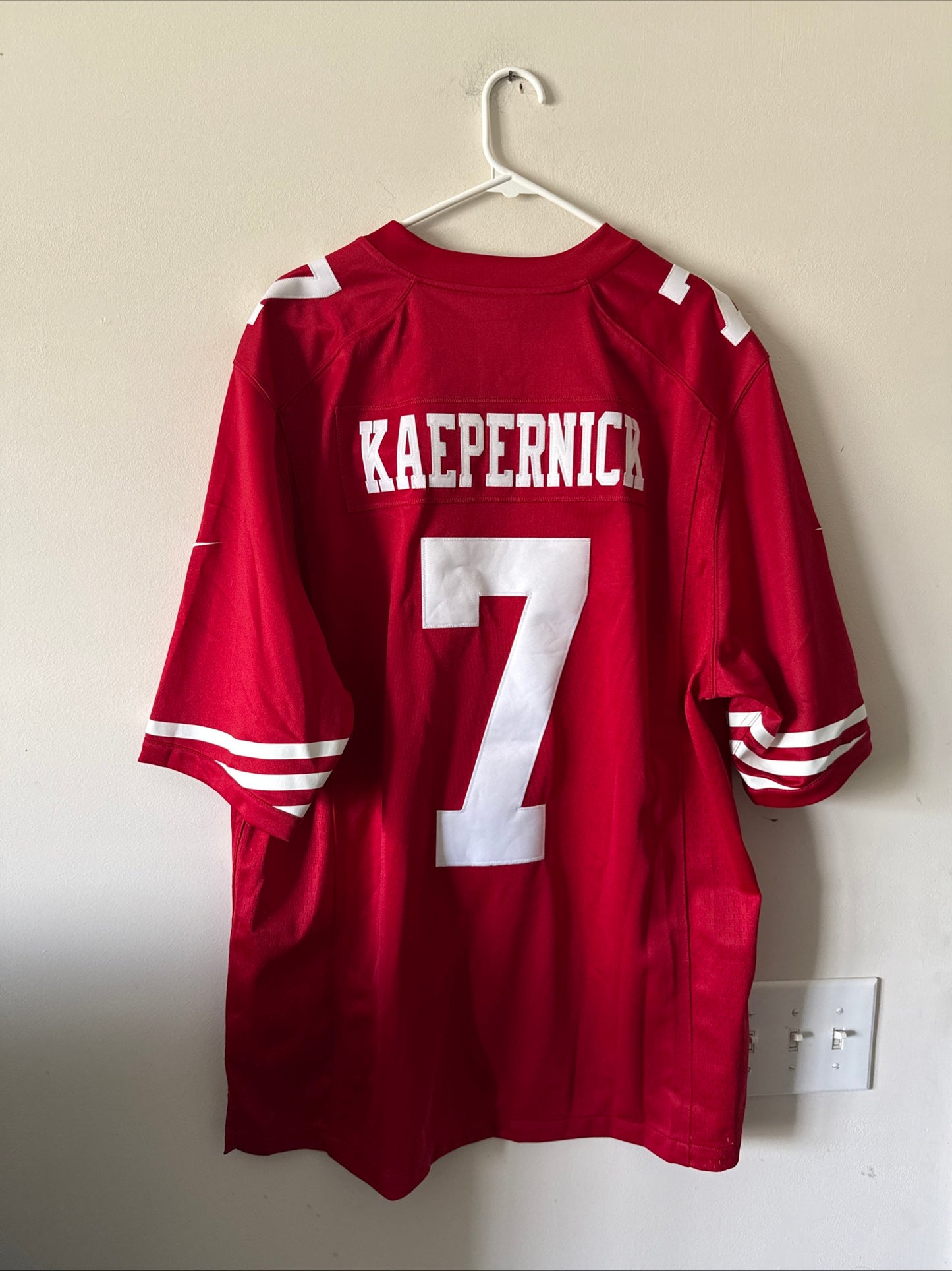 Men’s Nike Colin Kaepernick #7 SF 49ers Limited NFL Jersey Sz XL - Red RARE