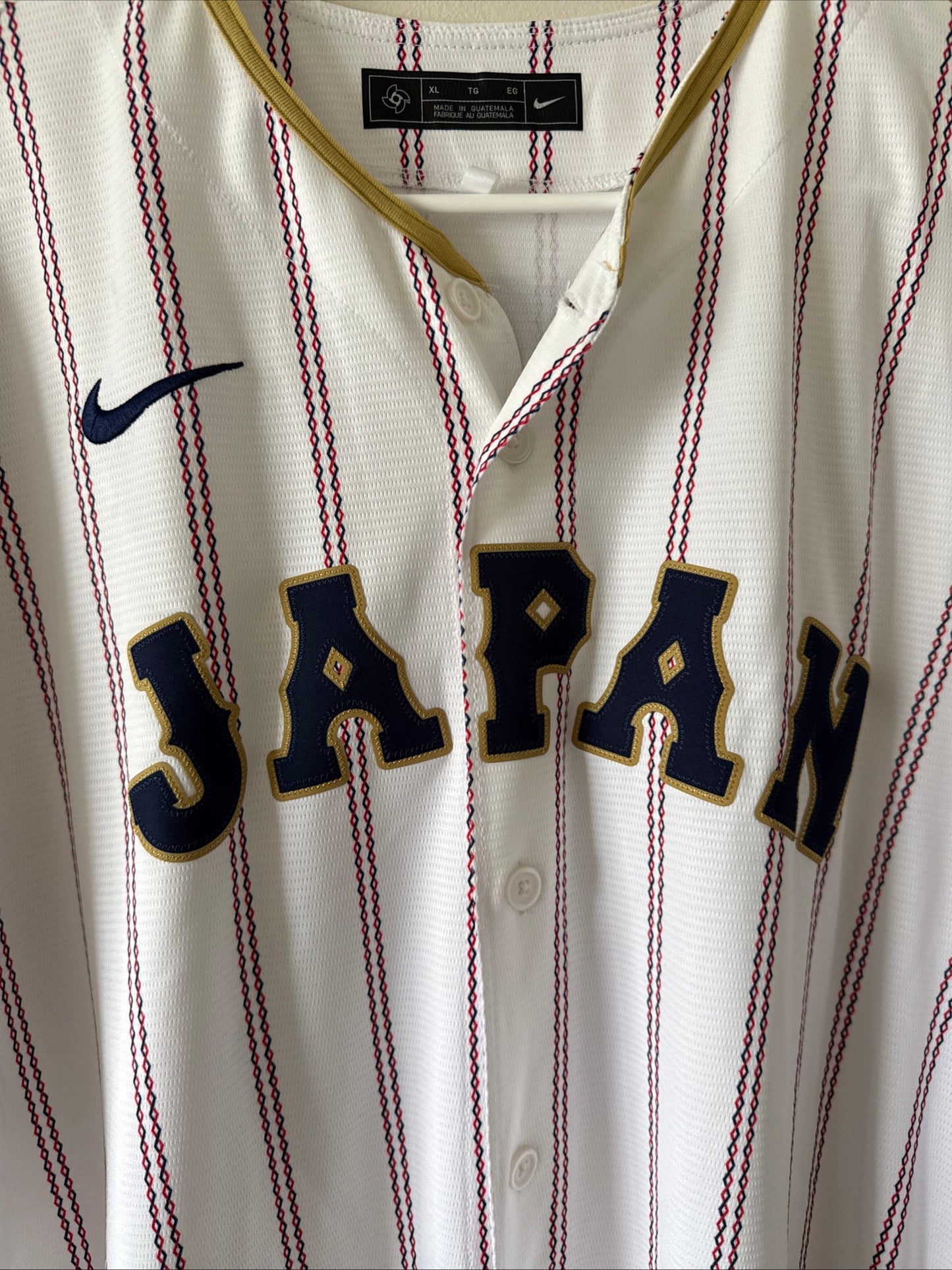 MEN’S NIKE SHOHEI OHTANI #16 JAPAN 2026 WBC HOME STADIUM JERSEY SZ XL - RARE