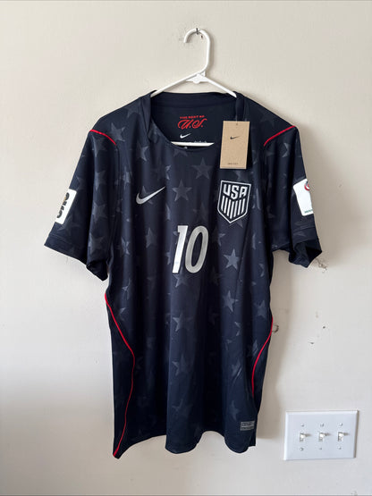 Men’s Nike Christian Pulisic #10 Team USA 2026 Away Jersey Sz L - NWT RARE