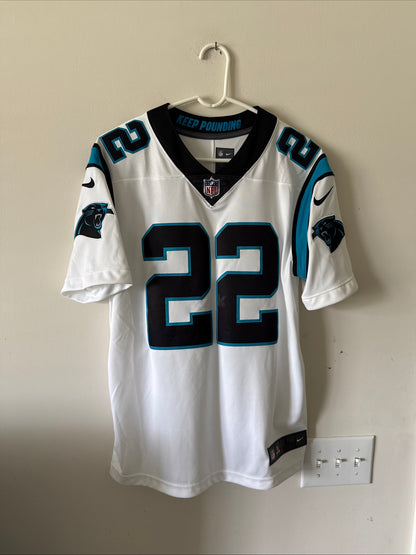 Men’s Nike Christian McCaffrey #22 Carolina Panthers Vapor Lmtd Jersey Sz L RARE