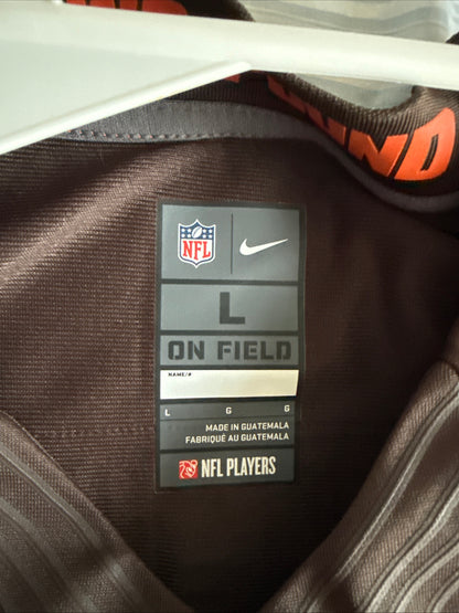 Men’s Nike Baker Mayfield #6  Cleveland Brown NFL 100 Limited Jersey Sz L - RARE