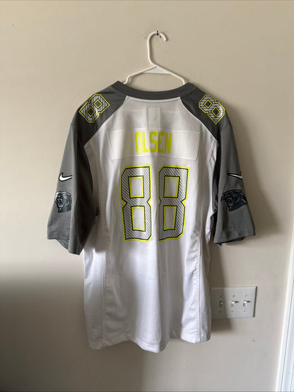 Men’s Nike Greg Olsen #88 Carolina Panthers 2015 Pro Bowl Jersey Sz XL - RARE