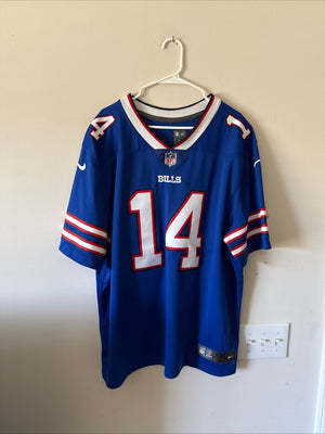 Men's Nike Stefon Diggs #14 Buffalo Bills Vapor Lmtd NFL Jersey Sz 2XL - RARE
