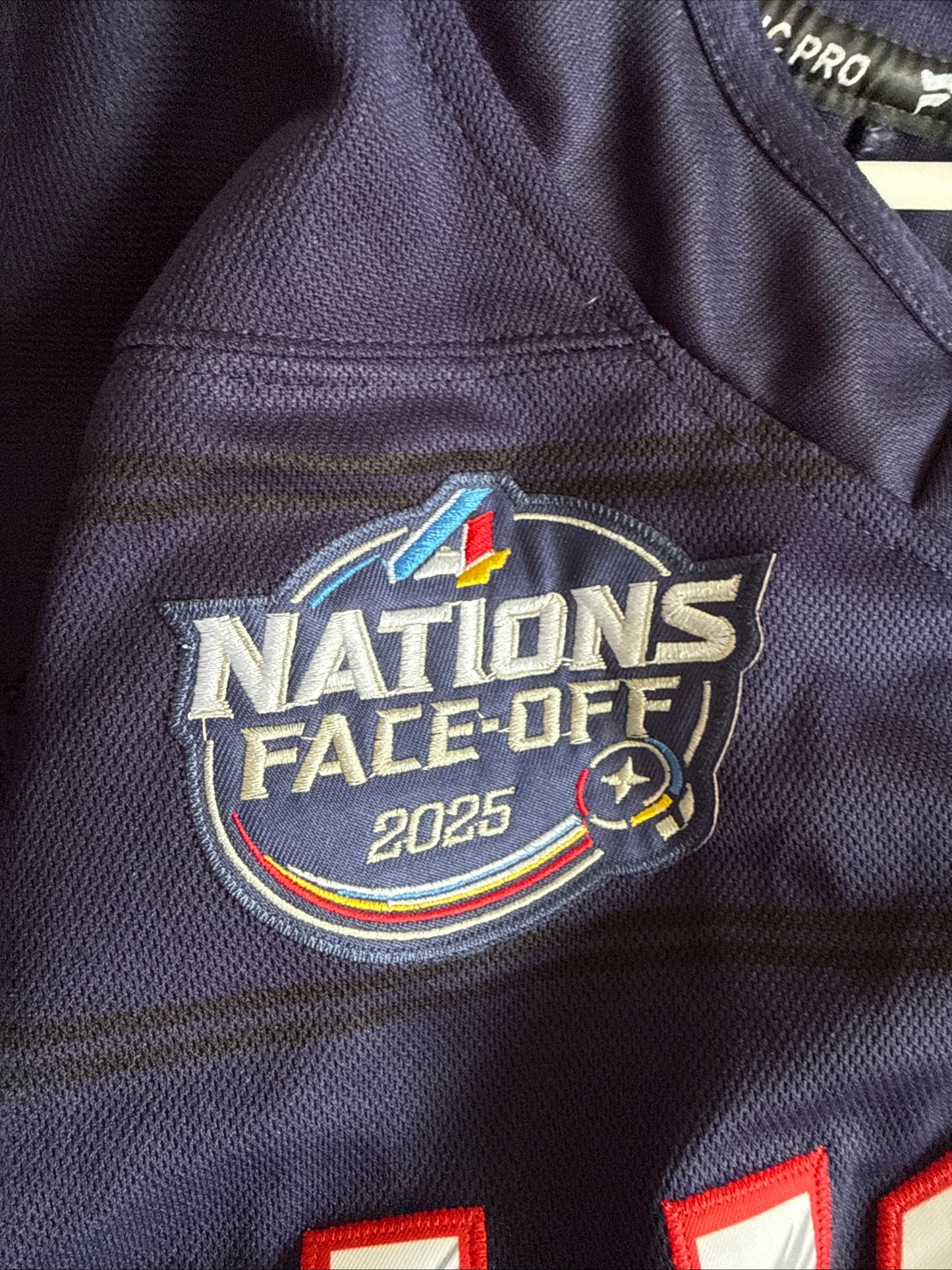 Men’s Fanatics Brady Tkachuk #7 Team USA 4 Nations Face-Off Jersey Sz 52 RARE