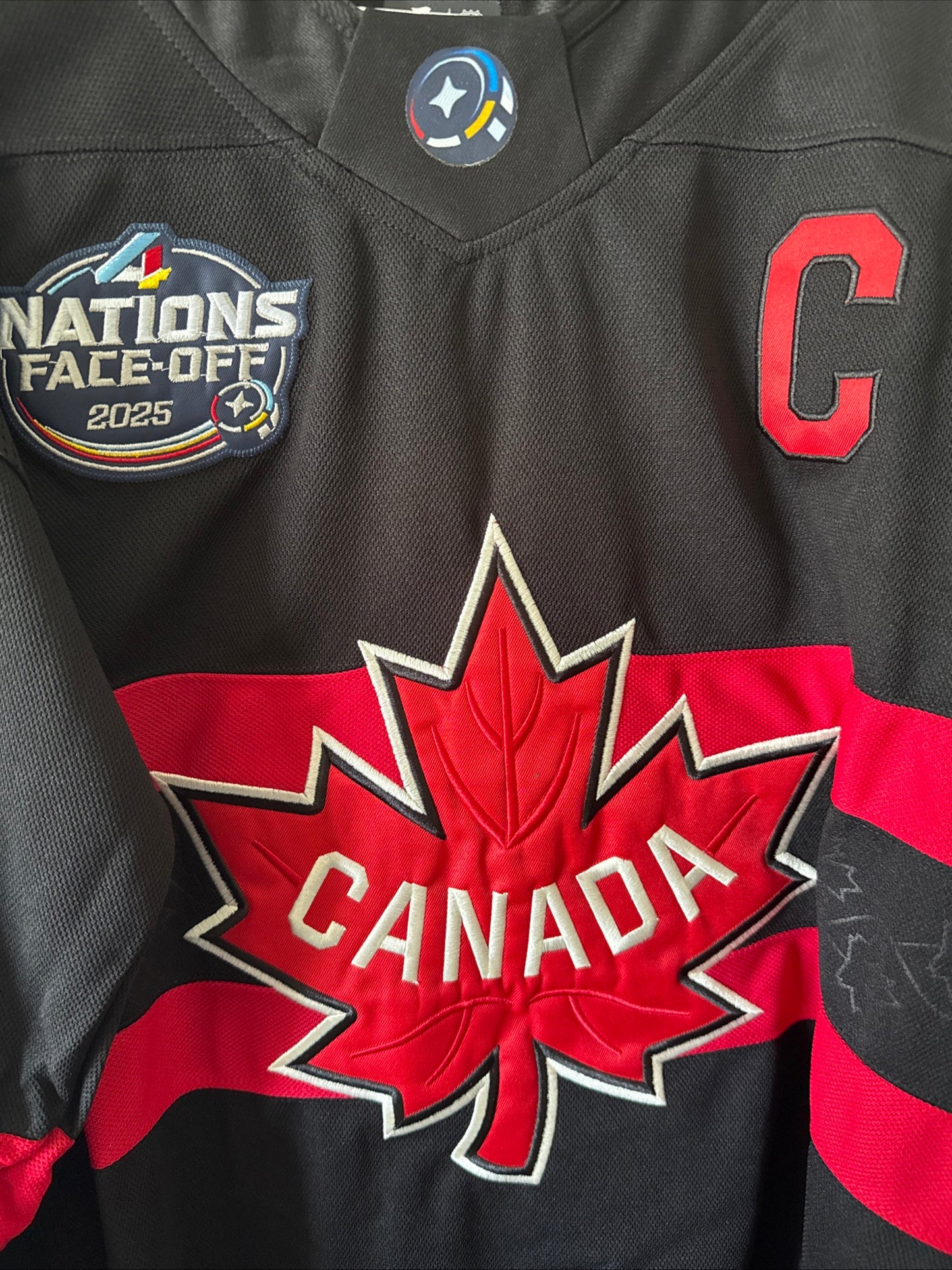 Men’s Fanatics Sidney Crosby #87 Canada 4 Nations Face Off Jersey Sz 52 - RARE
