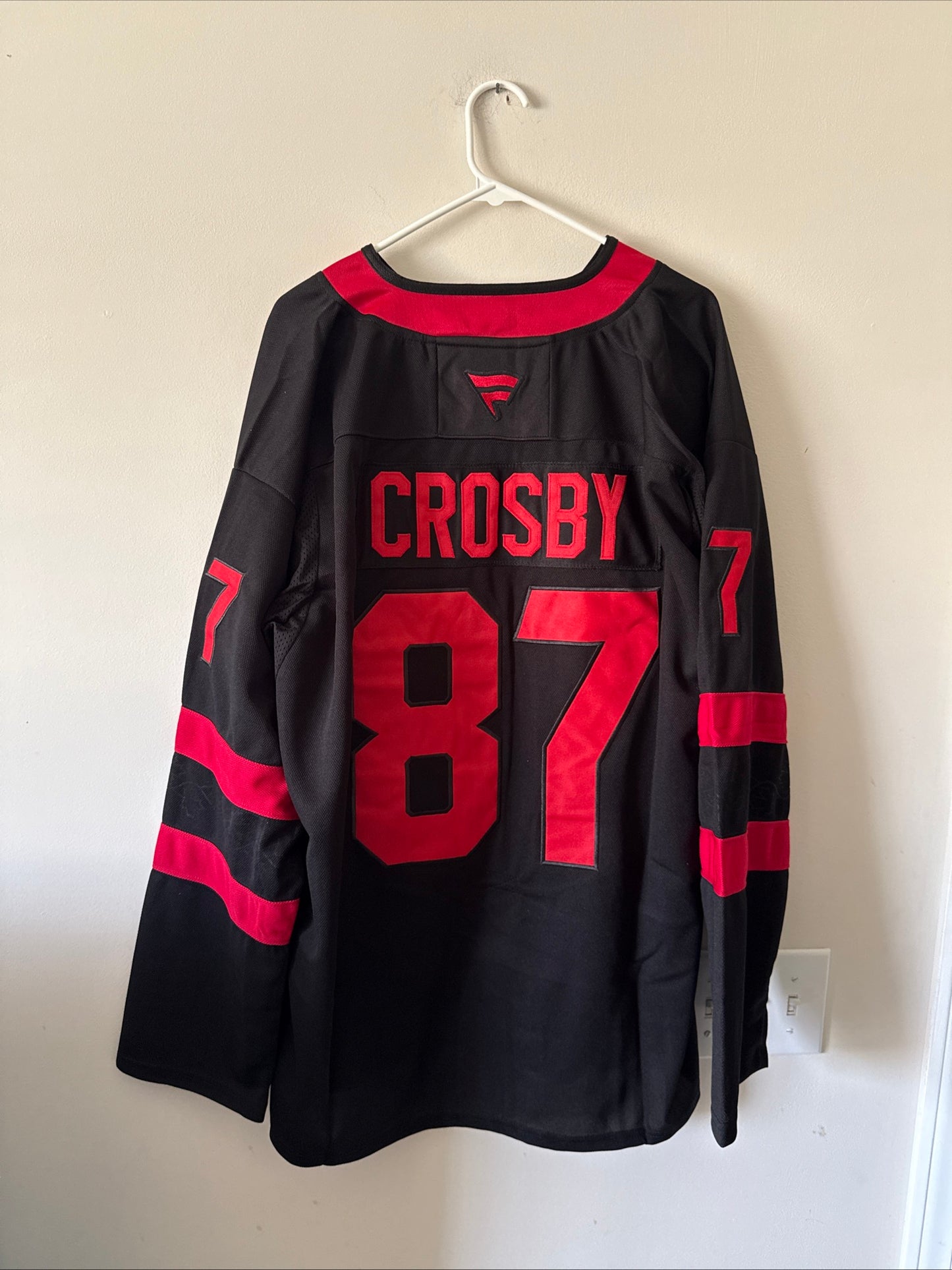 Men’s Fanatics Sidney Crosby #87 Canada 4 Nations Face Off Jersey Sz 52 - RARE