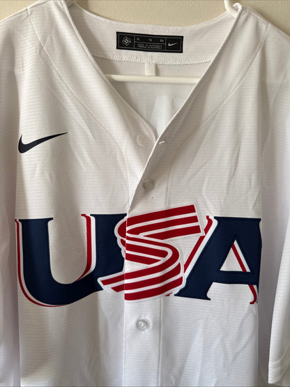 Men's Nike Nolan Arenado #28 Team USA 2023 WBC Jersey Sz XL - White RARE