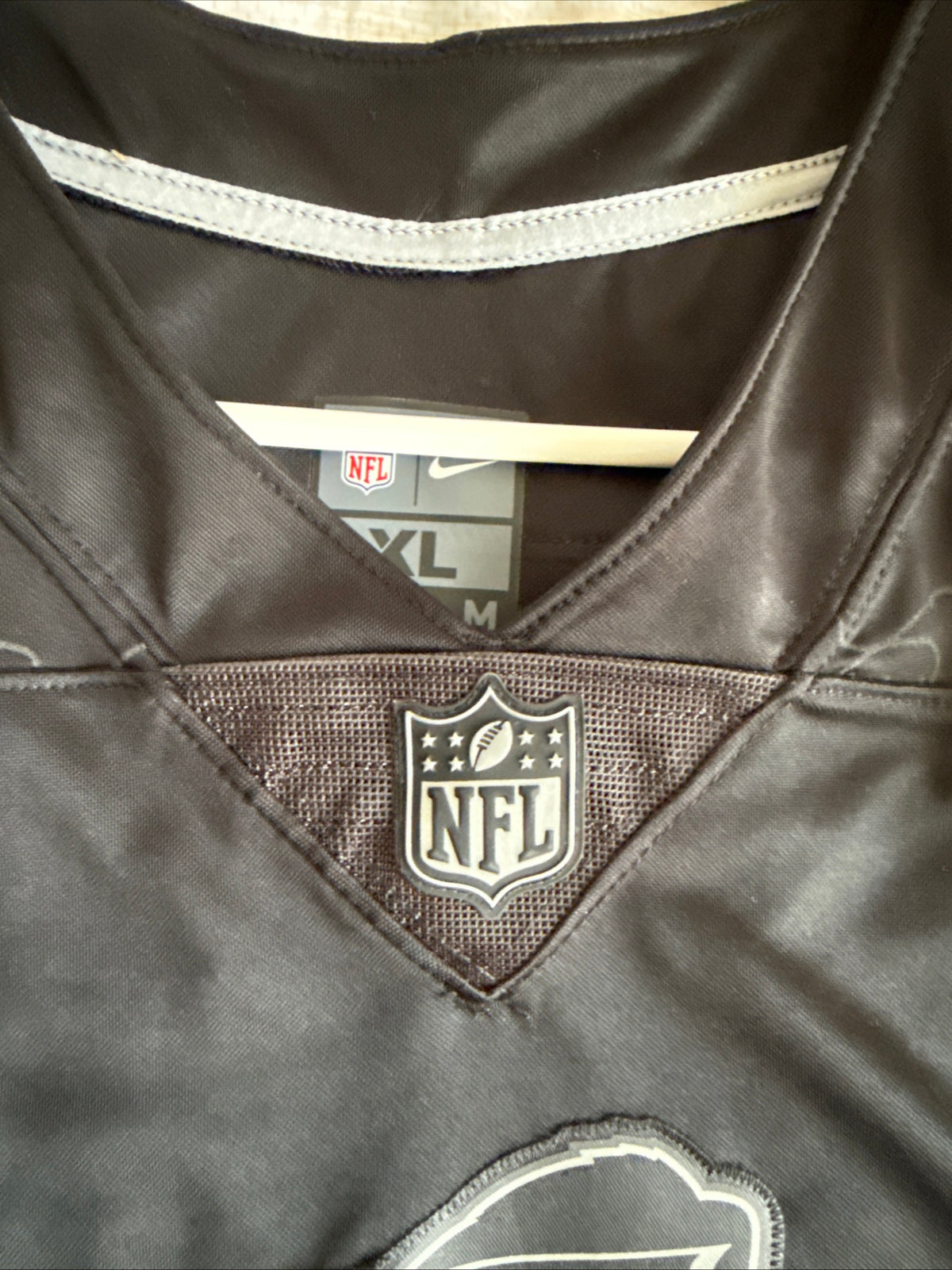 Men's Nike Matt Milano #58 Buffalo Bills RFLCTV Lmtd Jersey Sz XL - Black RARE