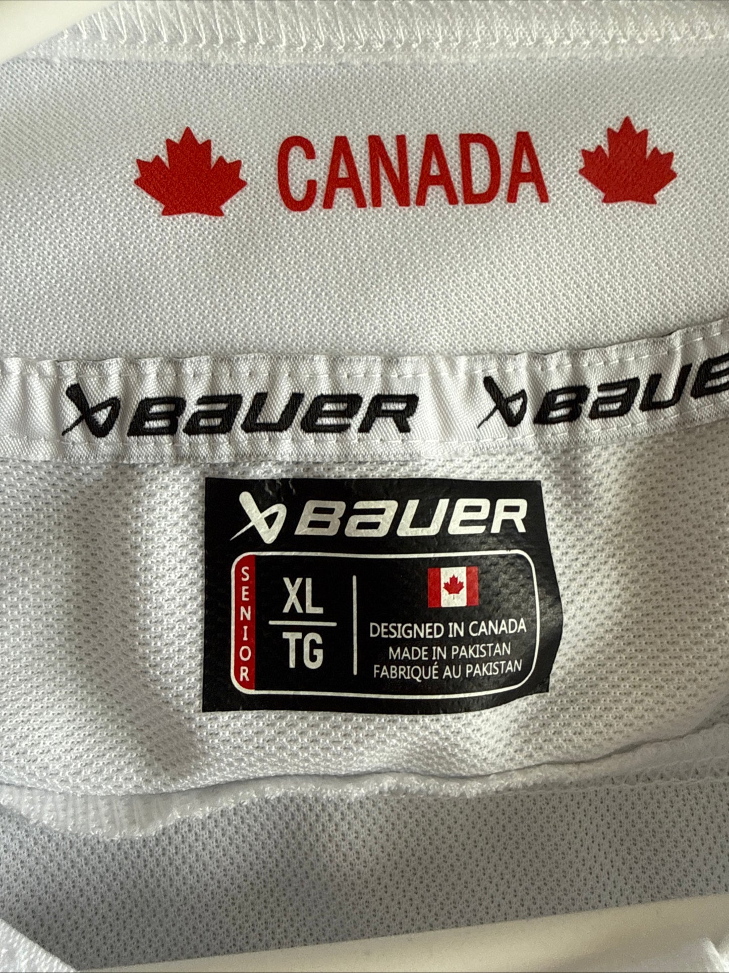 MEN’S BAUER NATHAN MACKINNON #29 TEAM CANADA 2026 OLYMPIC JERSEY SZ XL NWT RARE