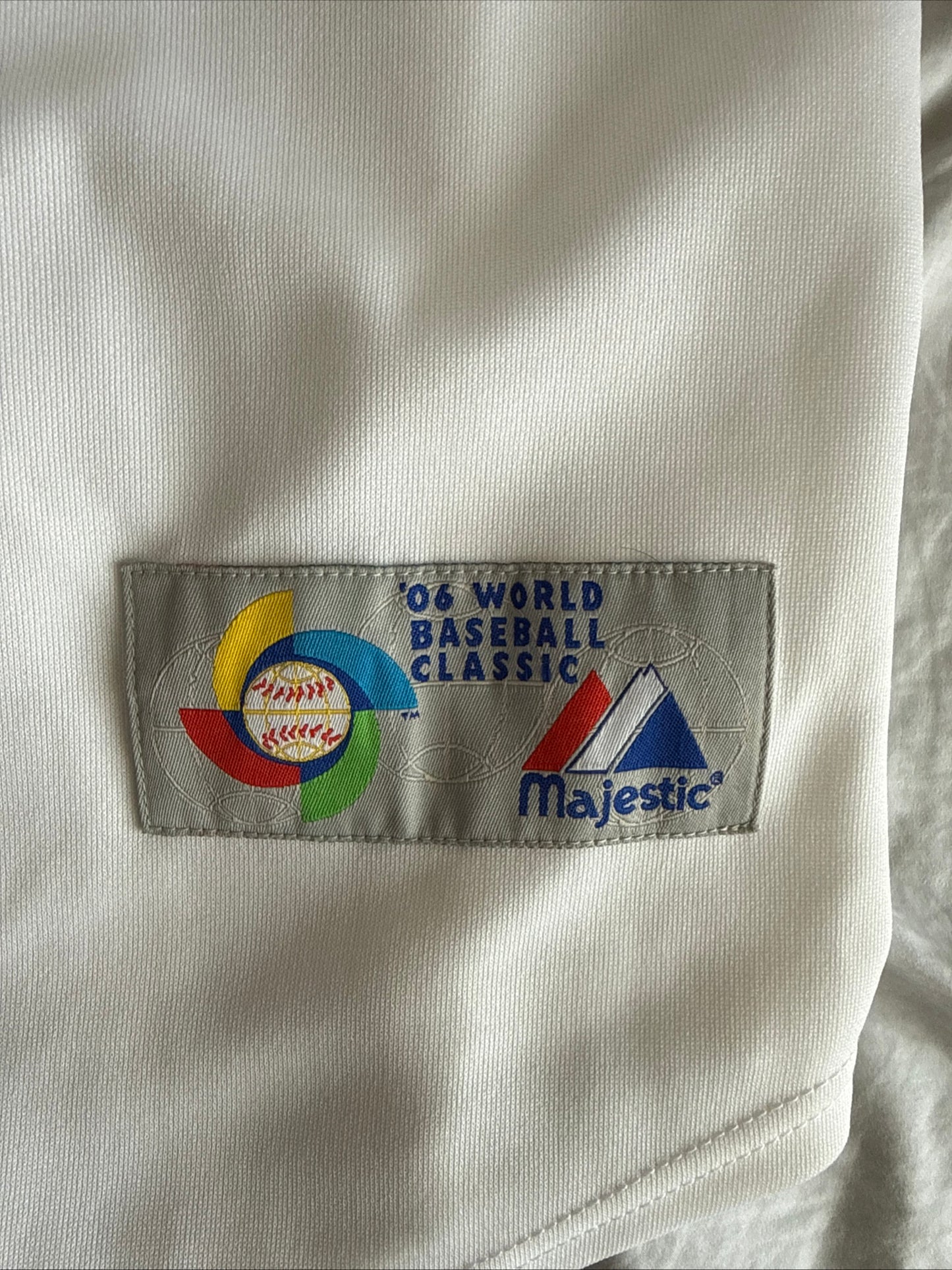 MEN’S MAJESTIC DEREK JETER #2 TEAM USA 2006 WORLD BASEBALL CLASSIC JERSEY SZ 52