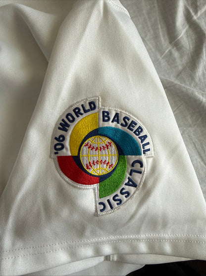MEN’S MAJESTIC DEREK JETER #2 TEAM USA 2006 WORLD BASEBALL CLASSIC JERSEY SZ 52