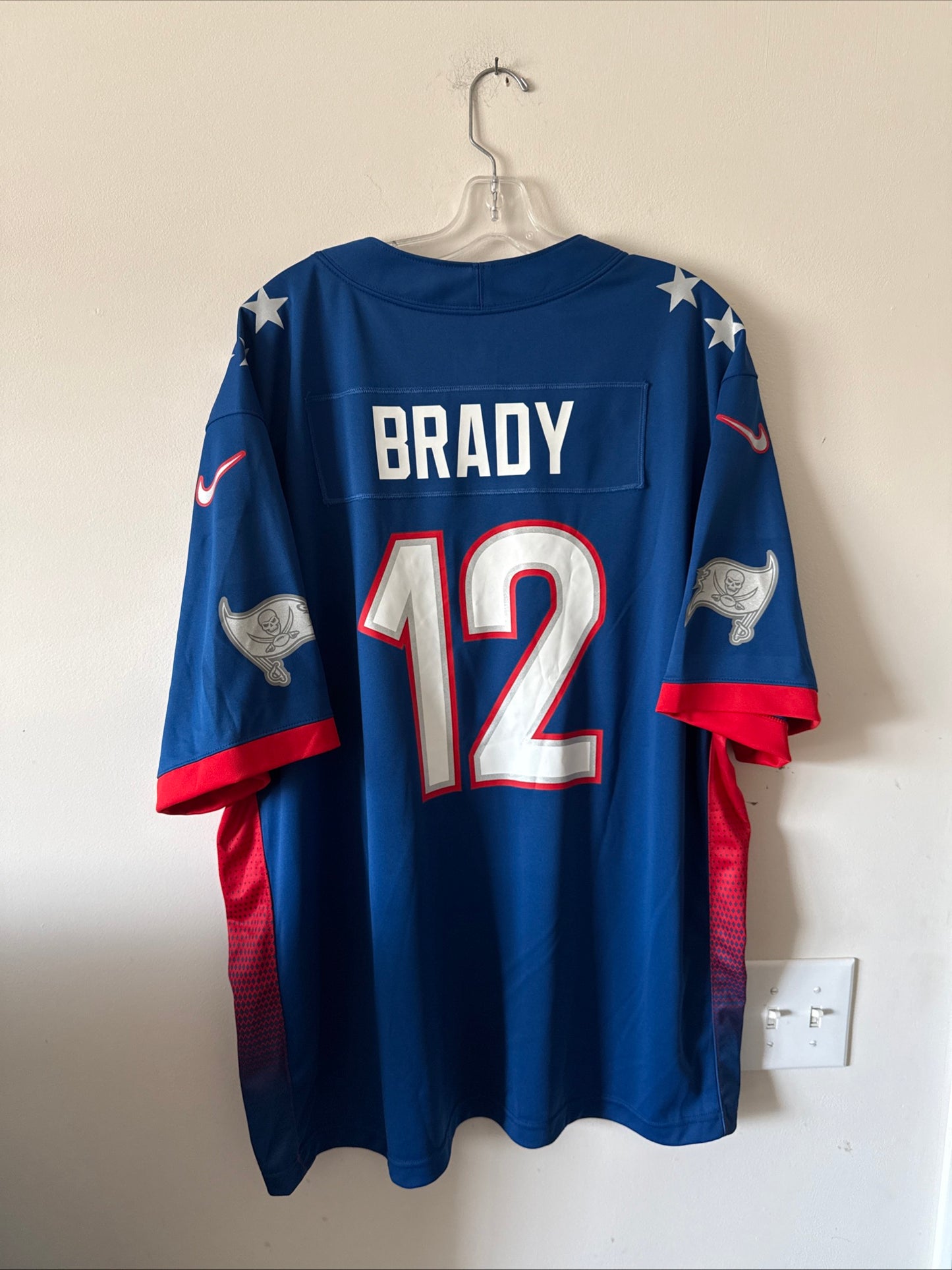 Men’s Nike Tom Brady #12 TB Buccaneers 2022 Pro Bowl Jersey Sz 3XL - Blue RARE