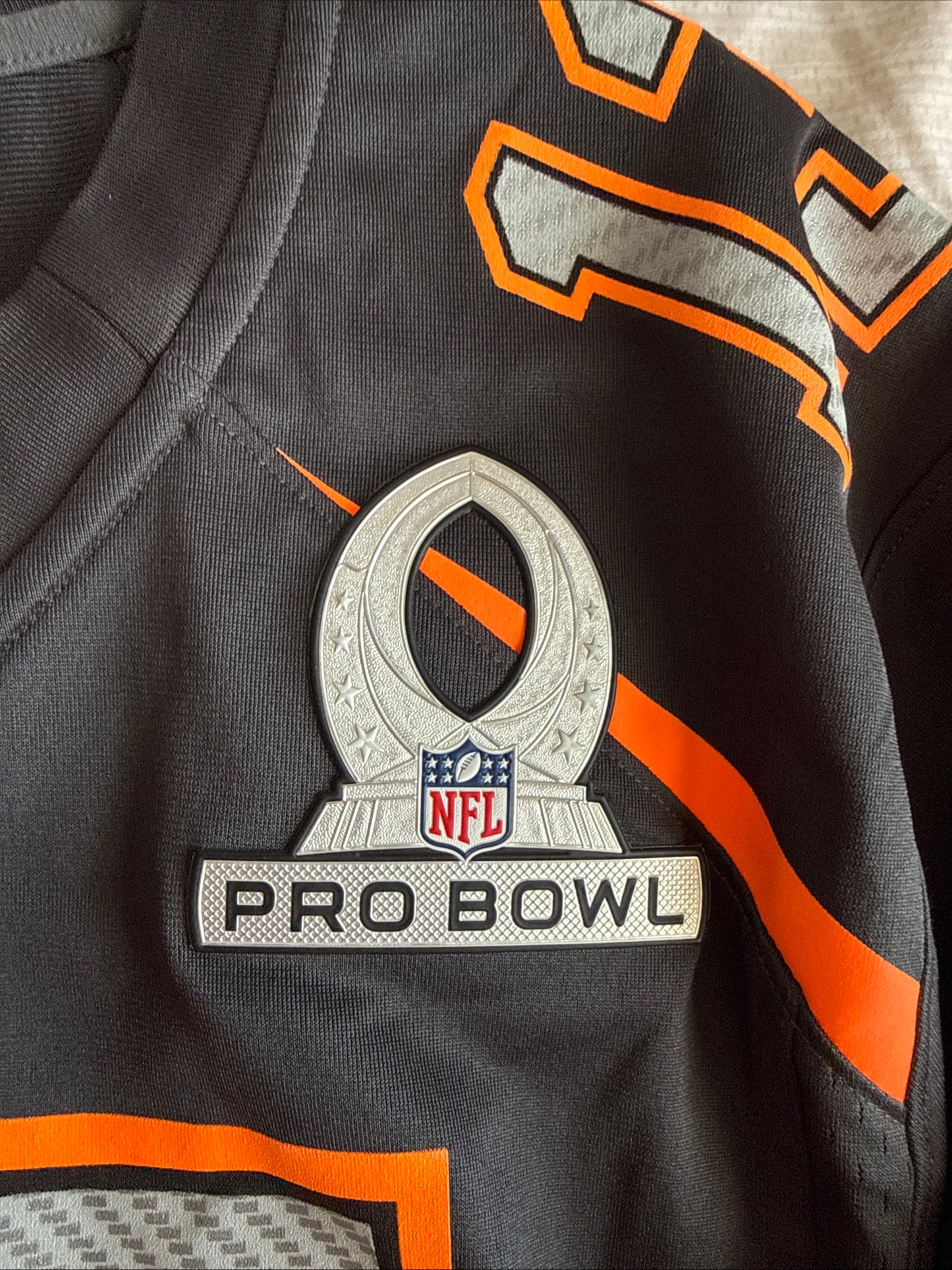 Men’s Nike Odell Beckham Jr #13 NY Giants 2015 Pro Bowl Limited Jersey Sz L RARE