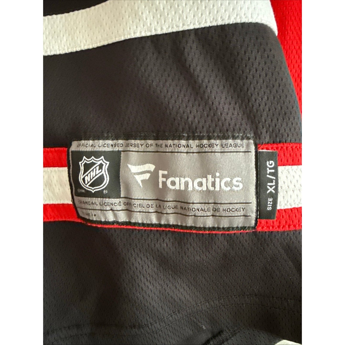 Men’s Fanatics Chicago Blackhawks Reverse Retro 2.0 Jersey Sz XL - Red RARE