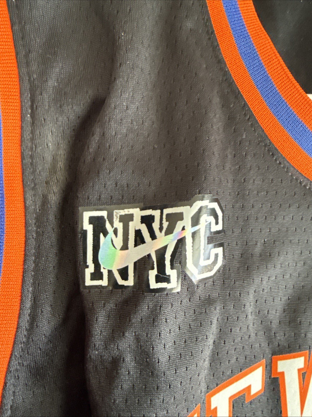 Boy’s Nike Derrick Rose 4 New York Knicks City 75th Anniversary Jersey Sz XL - Kyle’s Football Cards