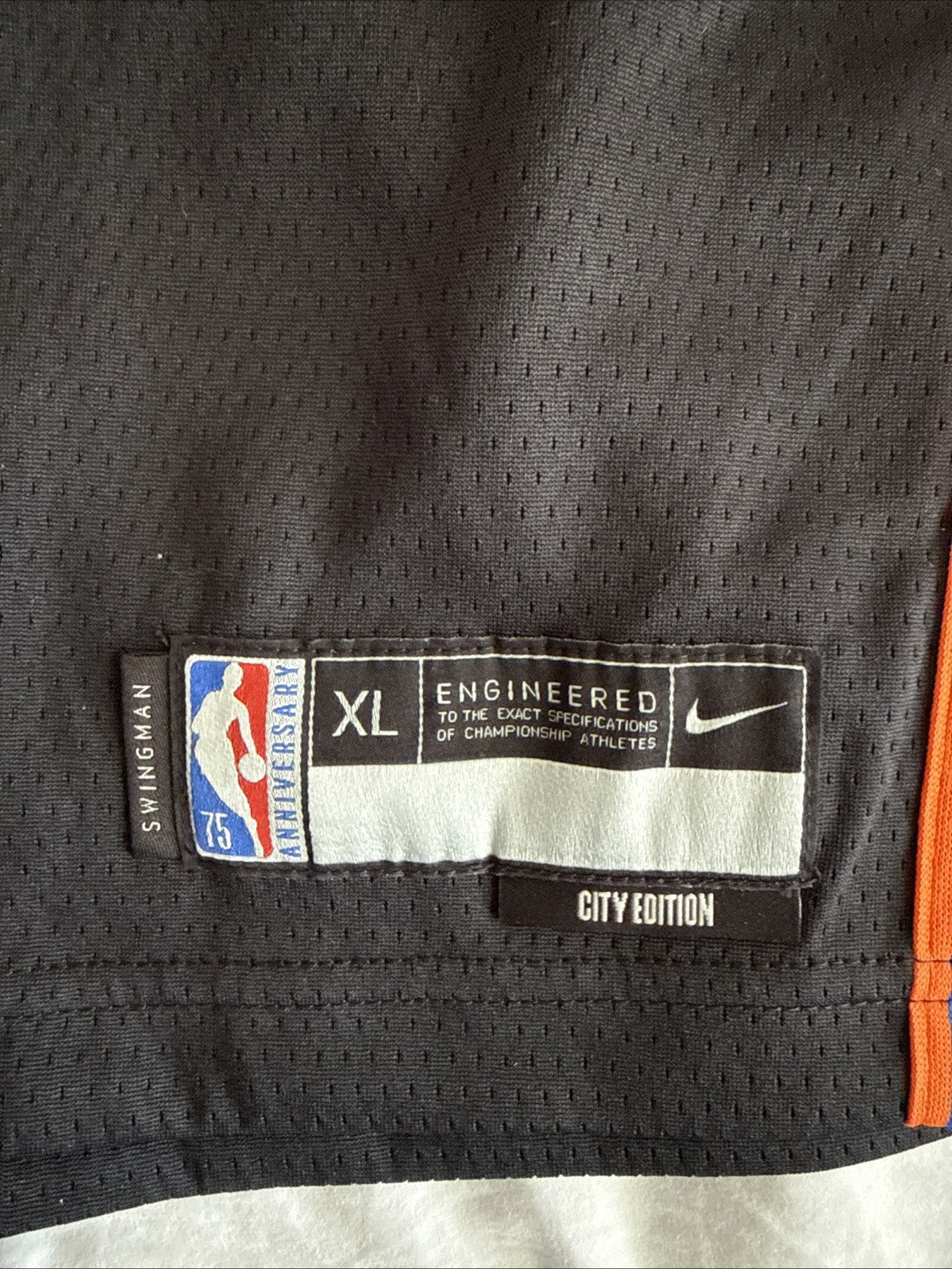 Boy’s Nike Derrick Rose 4 New York Knicks City 75th Anniversary Jersey Sz XL - Kyle’s Football Cards