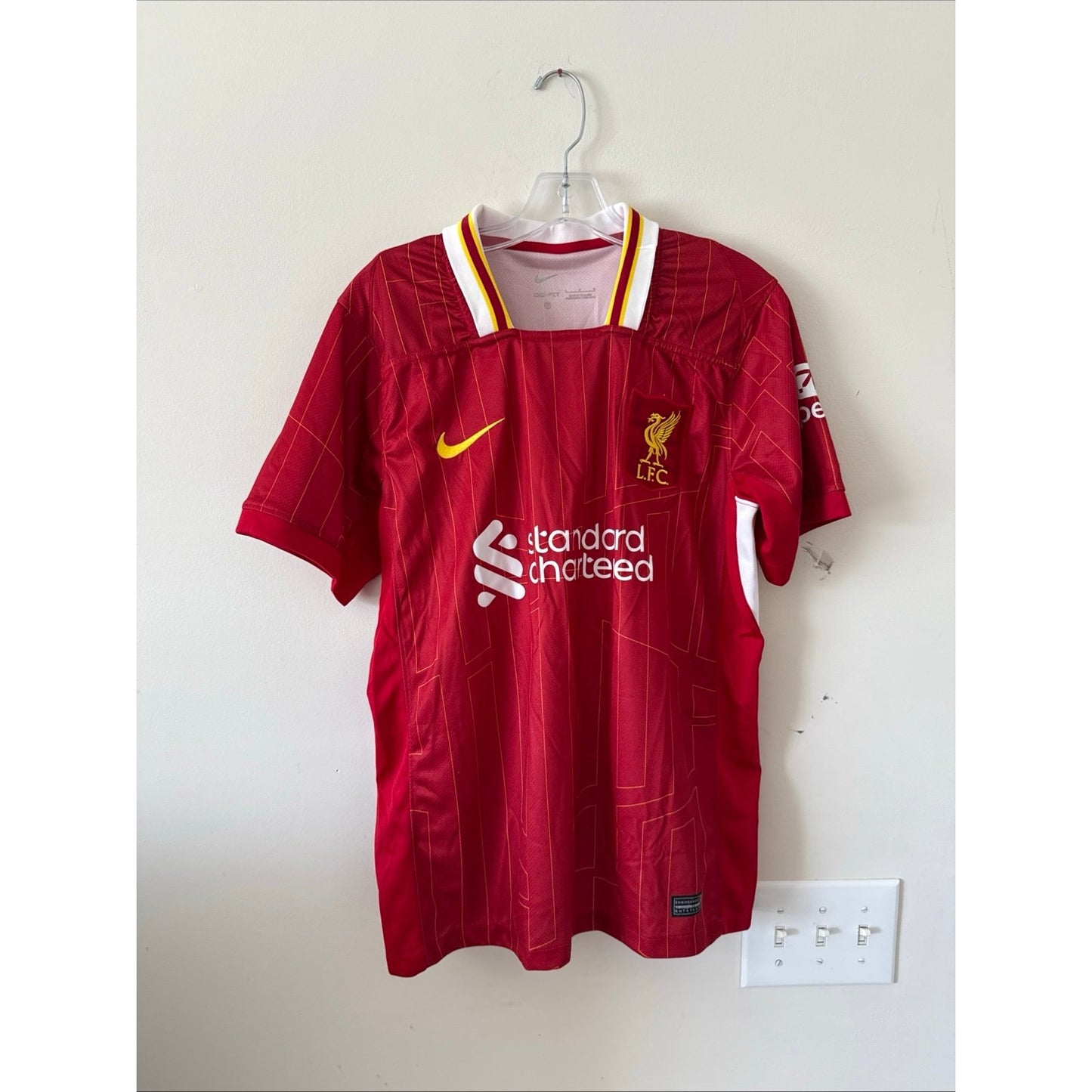 Nike Liverpool 2024/25 Home Soccer Jersey Authentic Version Sz Large NWT