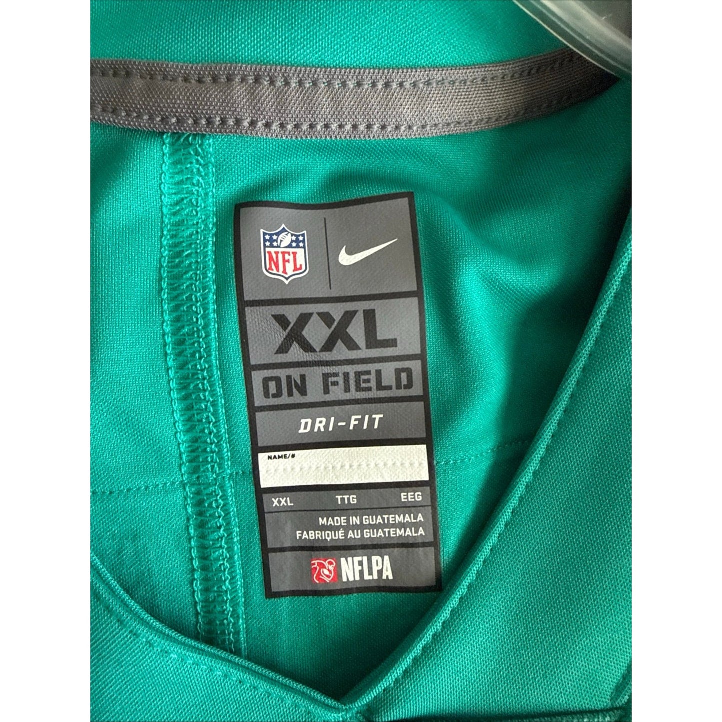 Men’s Nike Tua Tagovailoa #1 Miami Dolphins VaporLimited Throwback Jersey Sz 2XL