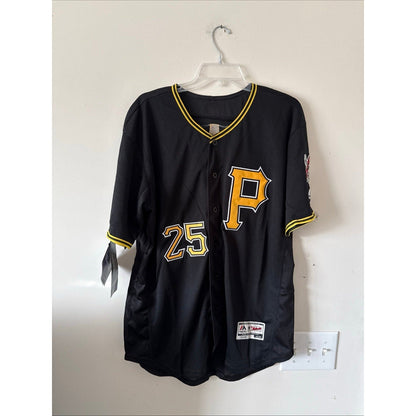 Gregory Polanco 25 Pittsburgh Pirates MLB Autographed Jersey COA Size 44 NWT - Kyle’s Football Cards