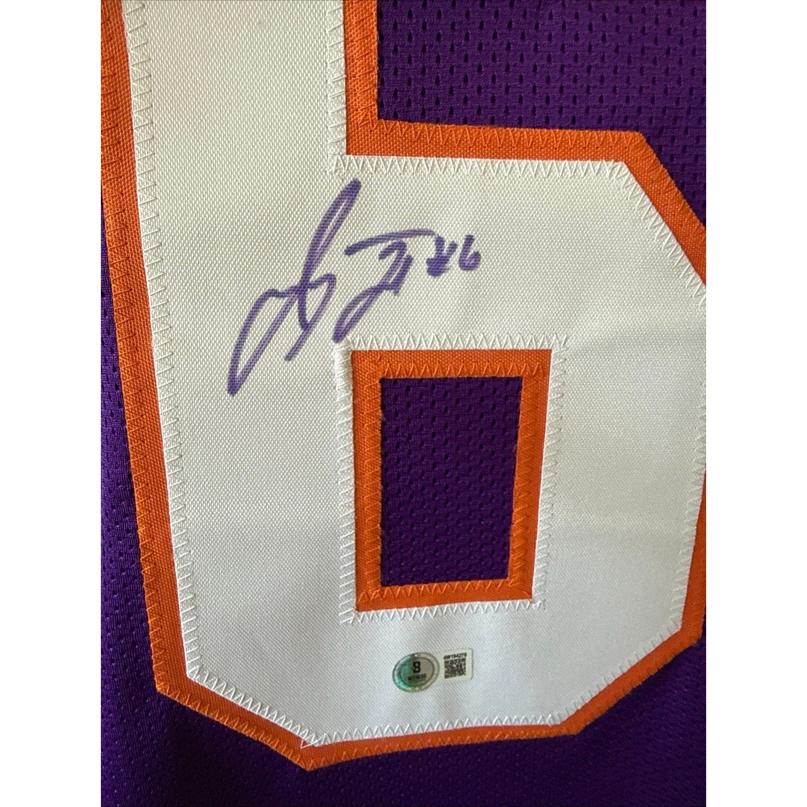 Jacoby Ford Clemson Tigers Autographed Signed Custom Jersey Beckett COA Size XL - Kyle’s Football Cards