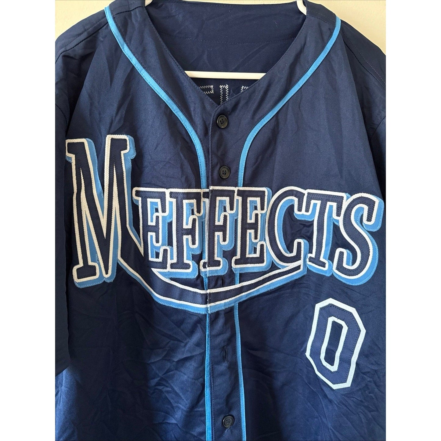 MALLEX SMITH SIGNED "M EFFECTS" 0 RAYS JERSEY JSA WITNESS COA MARINERS BRAVES - Kyle’s Football Cards