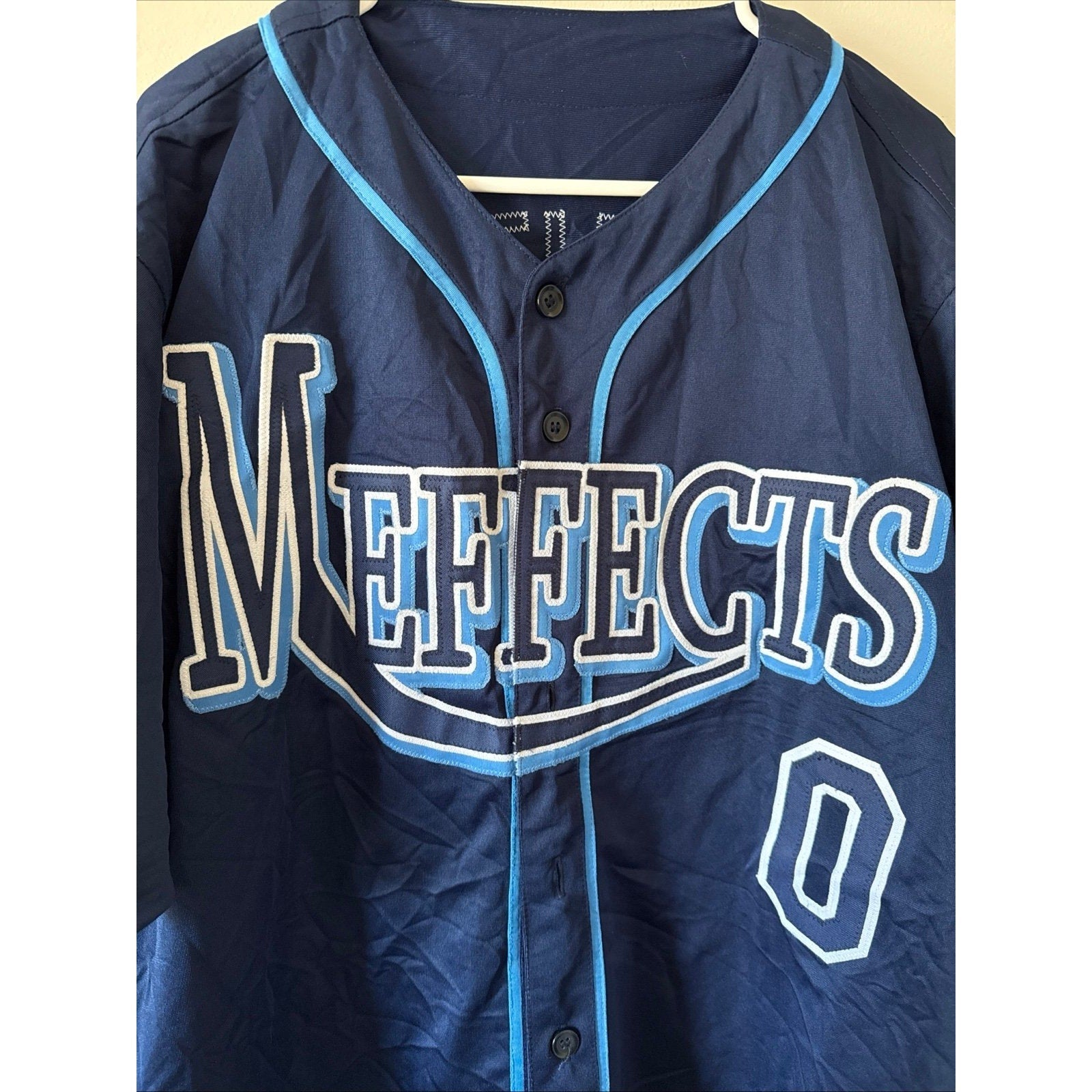 MALLEX SMITH SIGNED "M EFFECTS" 0 RAYS JERSEY JSA WITNESS COA MARINERS BRAVES - Kyle’s Football Cards