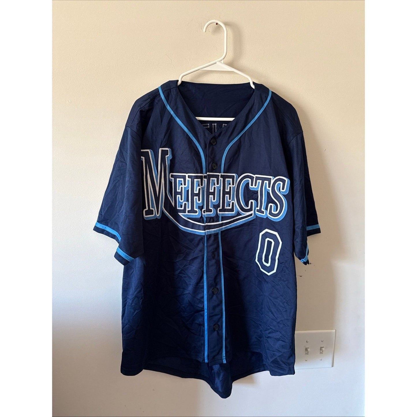 MALLEX SMITH SIGNED "M EFFECTS" 0 RAYS JERSEY JSA WITNESS COA MARINERS BRAVES - Kyle’s Football Cards