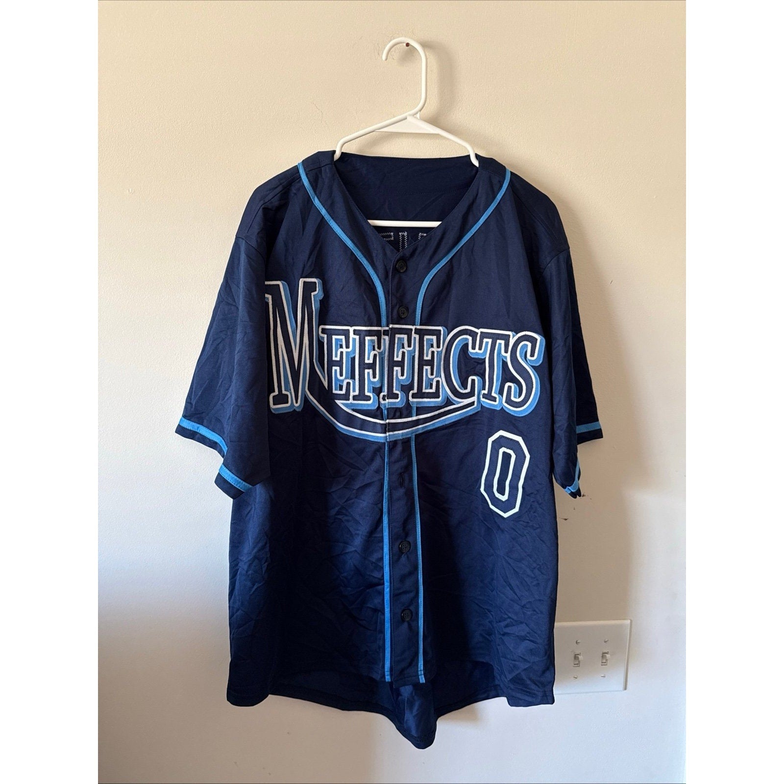 MALLEX SMITH SIGNED "M EFFECTS" 0 RAYS JERSEY JSA WITNESS COA MARINERS BRAVES - Kyle’s Football Cards