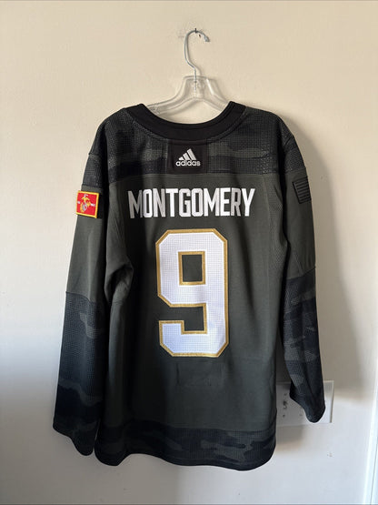 Men's adidas Camo Vegas Golden Knights Military Appreciation Jersey Sz 50 RARE - Kyle’s Football Cards