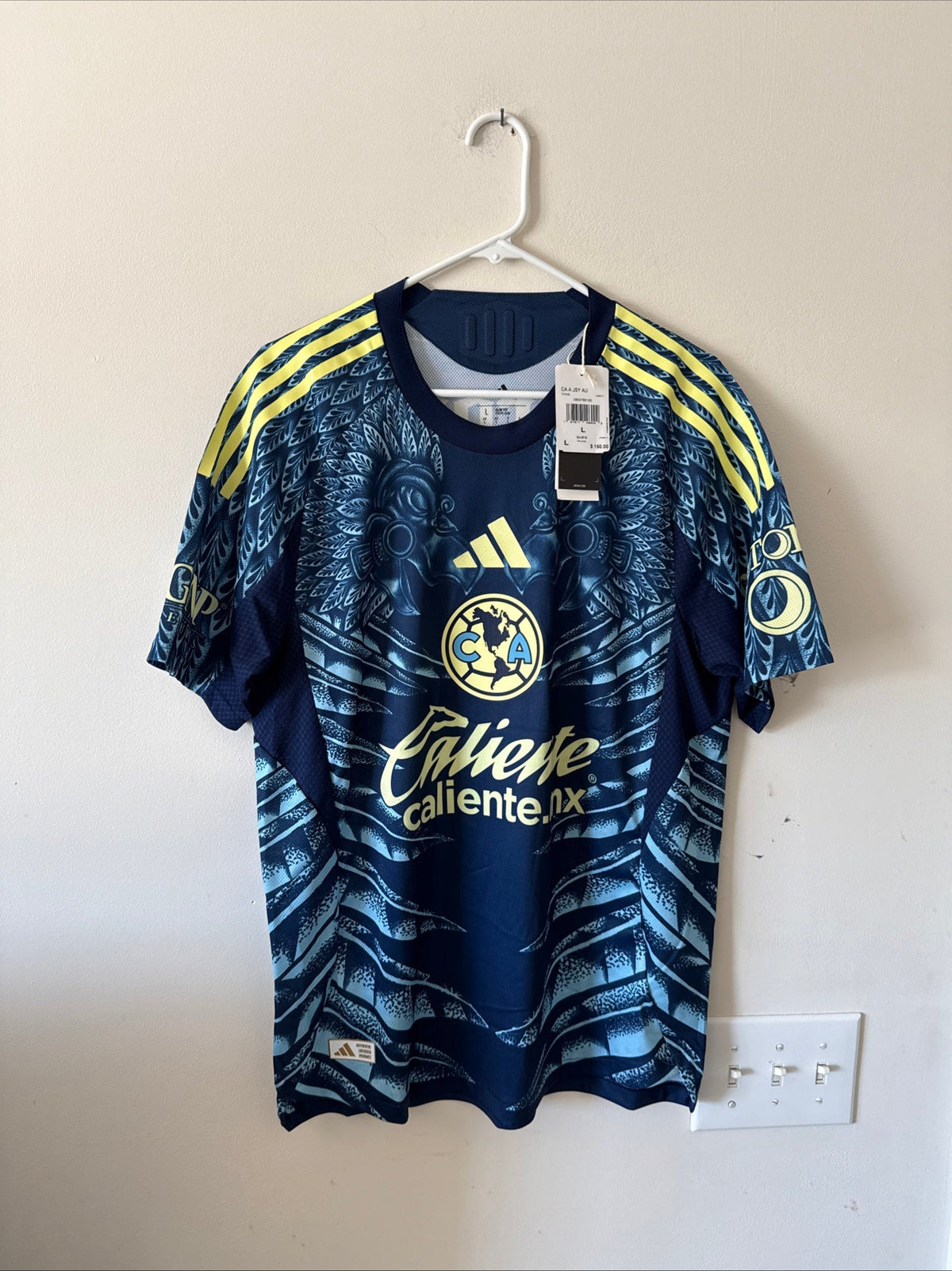 Men’s adidas Club America Authentic Away Jersey 2025/26 - Blue NWT RARE - Kyle’s Football Cards