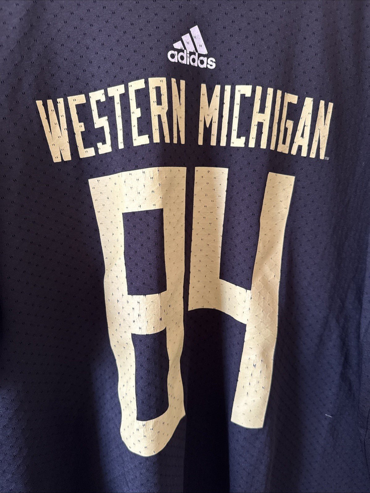 Men’s adidas Corey Davis 84 Western Michigan Broncos NCAA Jersey Sz 2XL - RARE - Kyle’s Football Cards