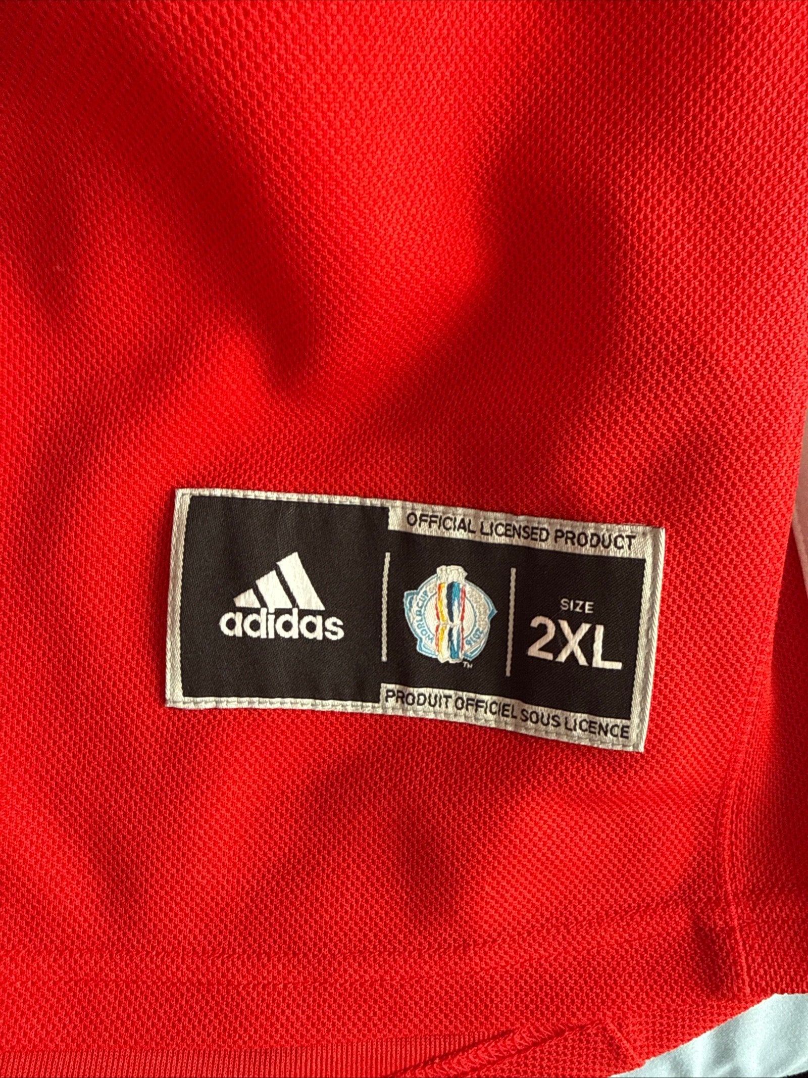 MEN’S ADIDAS JAMIE BENN 14 TEAM CANADA 2016 WORLD CUP JERSEY SZ 2XL - RED RARE - Kyle’s Football Cards
