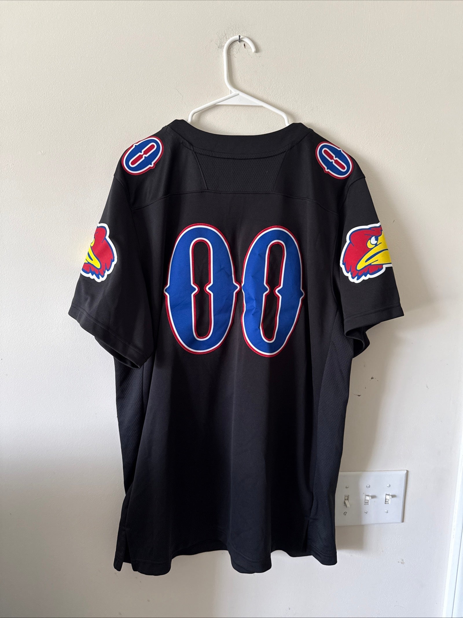 Men's adidas Kansas Jayhawks 00 Alternate Premier NCAA Jersey Sz XL - RARE - Kyle’s Football Cards