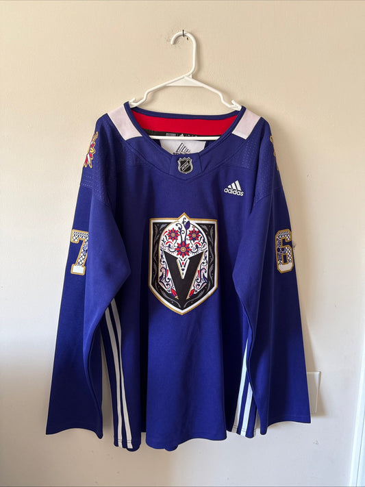Men’s adidas Max Pacioretty #67 Vegas Knights Hispanic Heritage Jersey Sz 54 - Kyle’s Football Cards