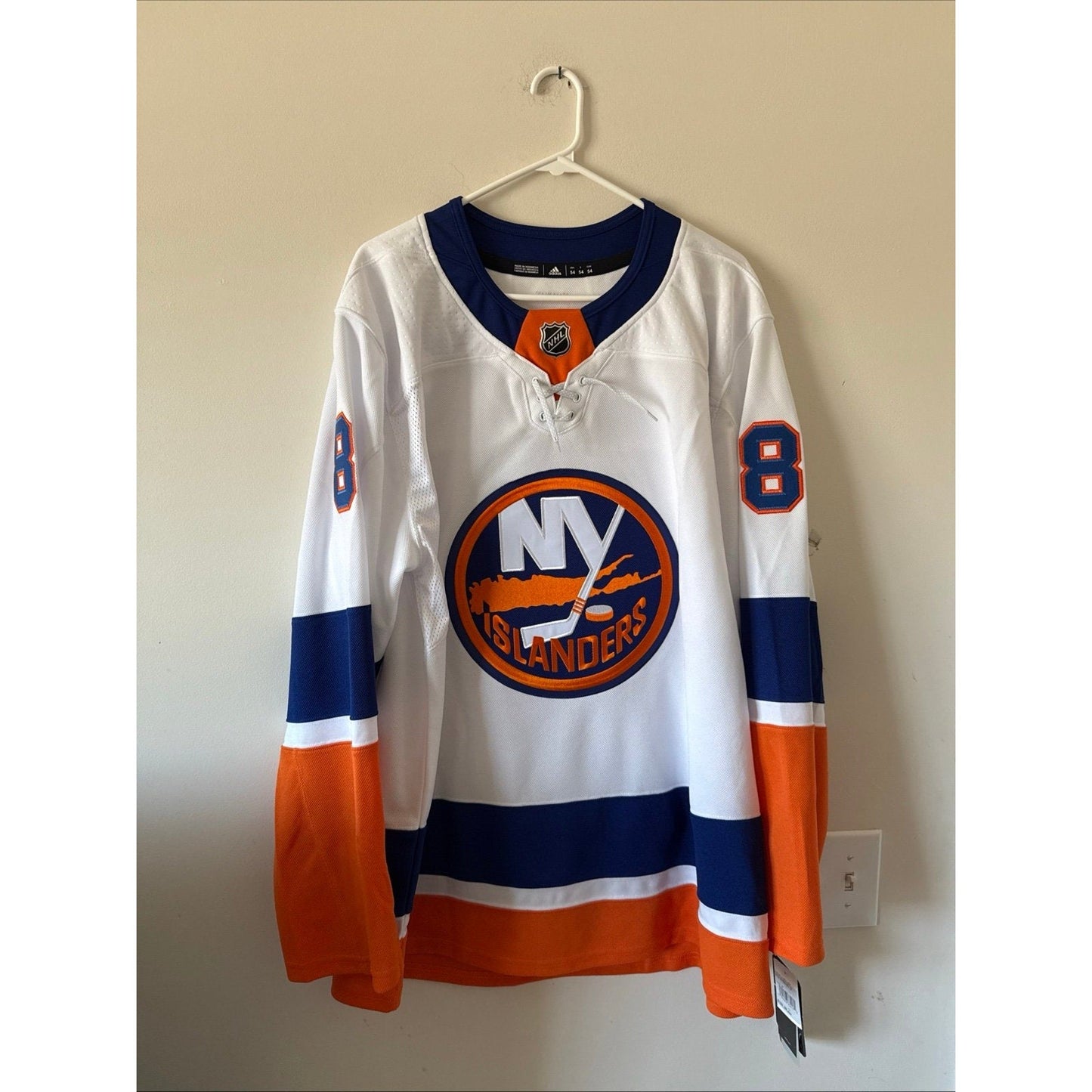 Men’s adidas Noah Dobson 8 Signed New York Islanders Jersey Sz 54 - NWT RARE - Kyle’s Football Cards