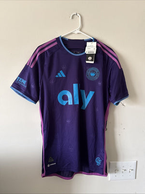 Men’s Adidas Scott Arfield #37 Charlotte FC Jersey Authentic 2023/2024 Sz M NWT