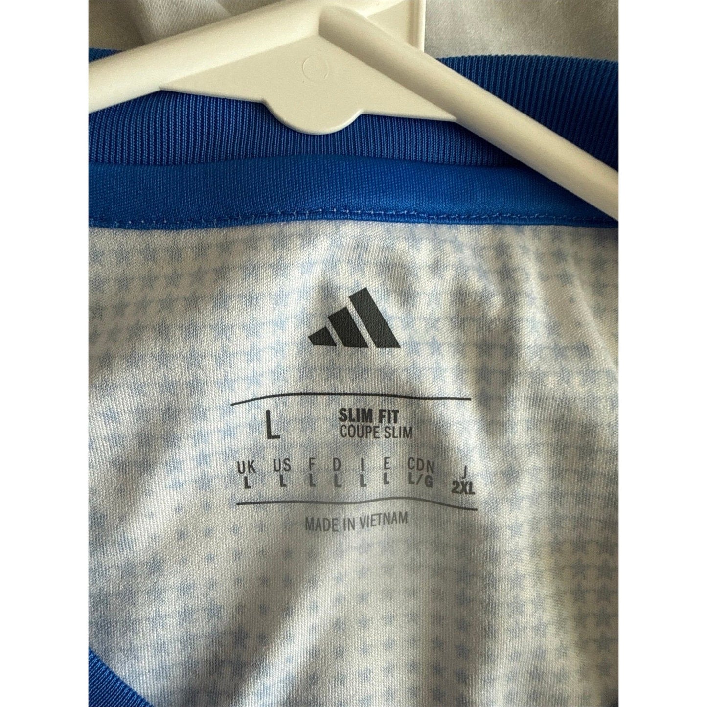 Men’s adidas Team USA 2026 World Cup Soccer Jersey Sz L - Blue NWT RARE - Kyle’s Football Cards