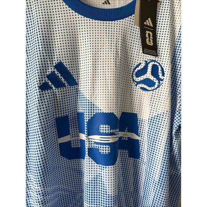 Men’s adidas Team USA 2026 World Cup Soccer Jersey Sz S - Blue NWT RARE - Kyle’s Football Cards