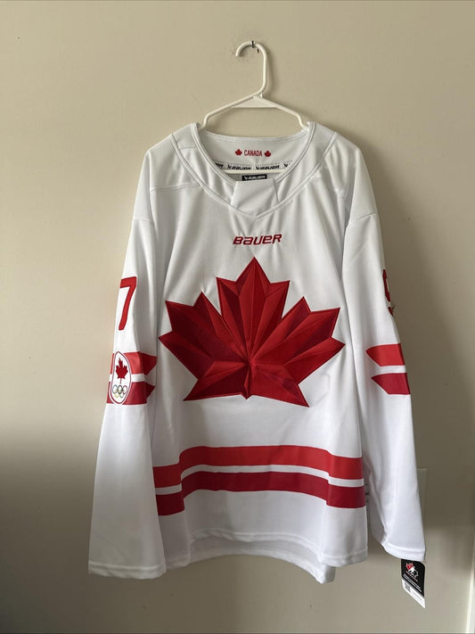 Men’s Bauer Connor McDavid #97 Team Canada 2026 Olympics Jersey Sz XL - NWT RARE - Kyle’s Football Cards