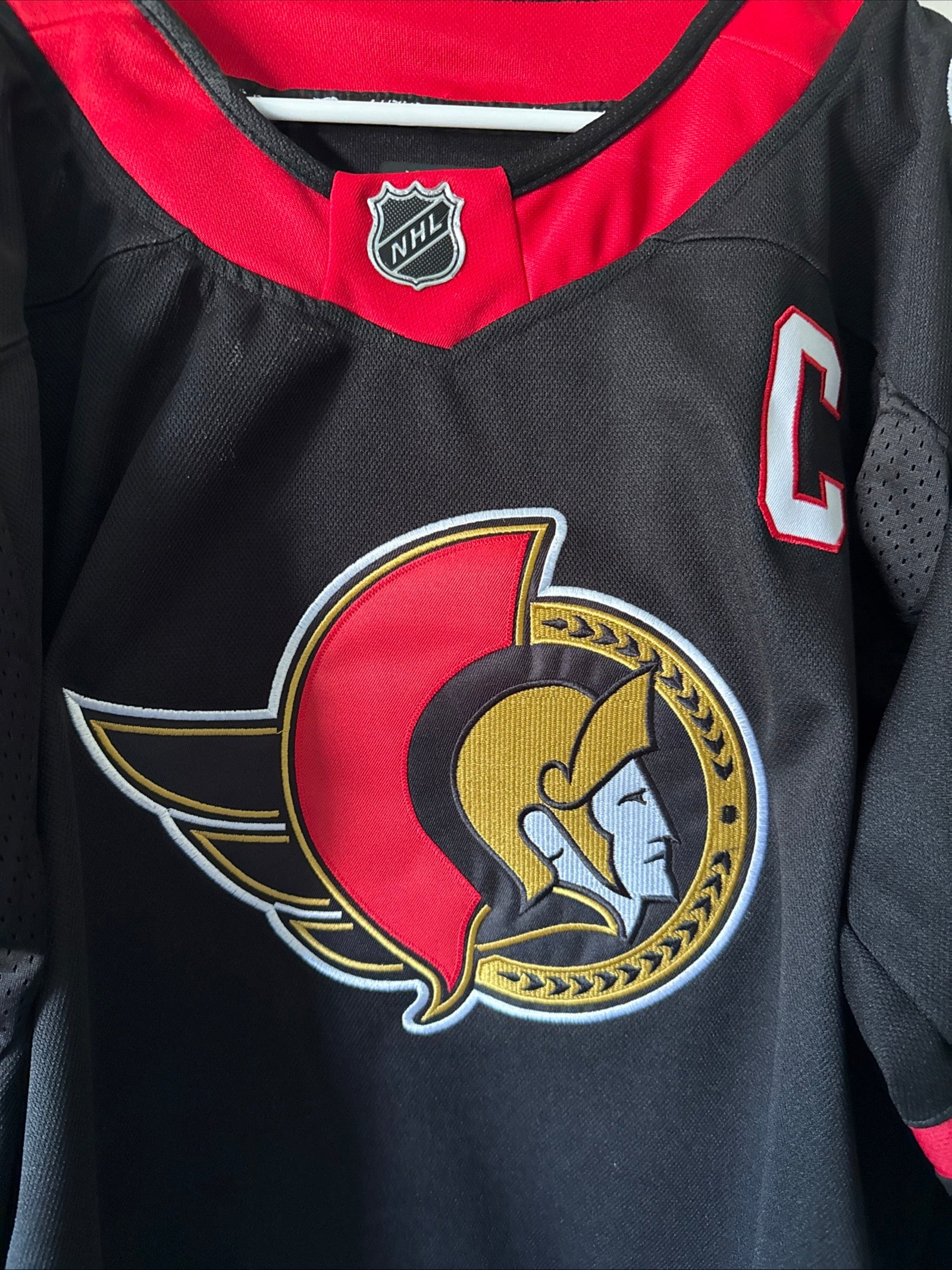 Men’s Fanatics Brady Tkachuk 7 Ottawa Senators NHL Jersey Sz 54 - NWT RARE - Kyle’s Football Cards
